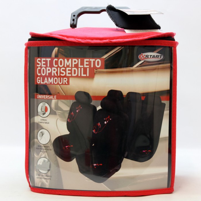 [8000866085625] SET COMPLETO GLAMOUR ROSSO