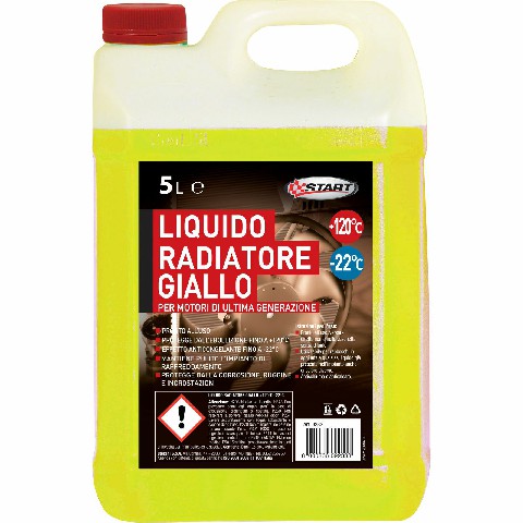 [8000866092333] LIQUIDO RADIATORE GIALLO -22 5LE