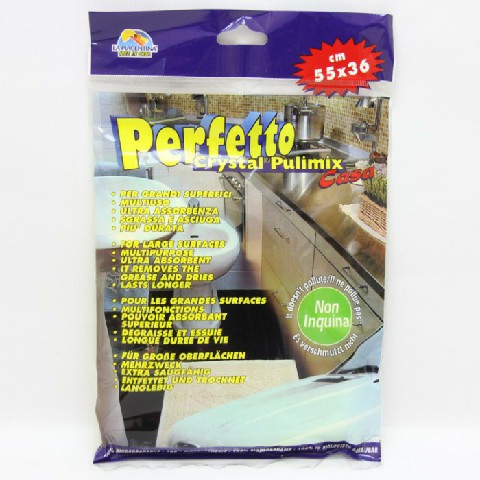 [8000957022607] PANNO SINTETICO *CRYSTAL PULIMIX CASA* CM. 55X36