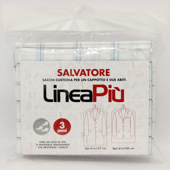 [8000957033009] SACCHI CUSTODIA TNT/PP *SALVATORE* - 2 ABITI + 1 C