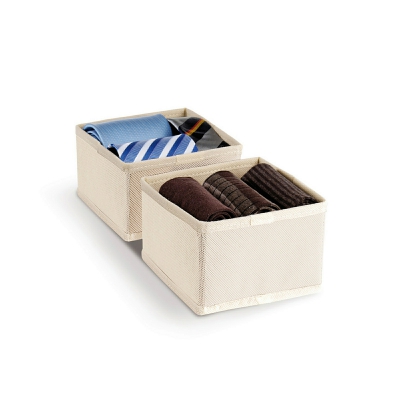 [8000957038646] ORGANIZER CASSETTO TNT  EASYBOX  2 PEZZI CM.14X14X