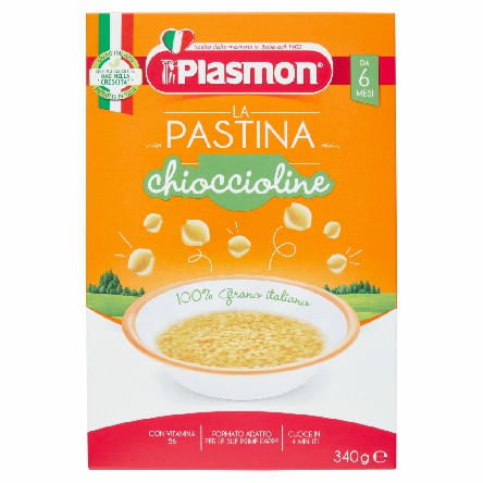 [8001040012420] PLASMON PASTINA 340GR CHIOCCIOLINE