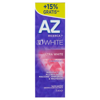 [8001090878311] AZ 75ML 3D ULTRA WHITE
