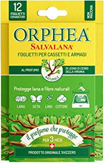[8001365181801] ORPHEA SALVALANA FOGLIETTI 12PZ LEGNI PREG.