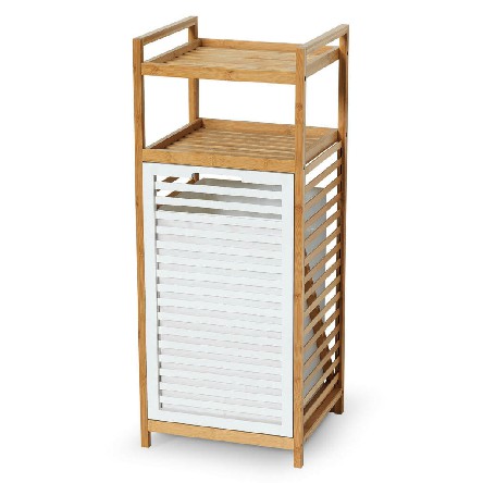 [8001410078933] DK LIVING MOBILETTO PORTABIANCHERIA IN BAMBÙ