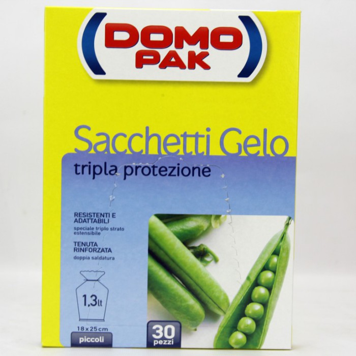 [8001410086129] DOMOPAK GELO SACCHETTO PICCOLO 30PZ