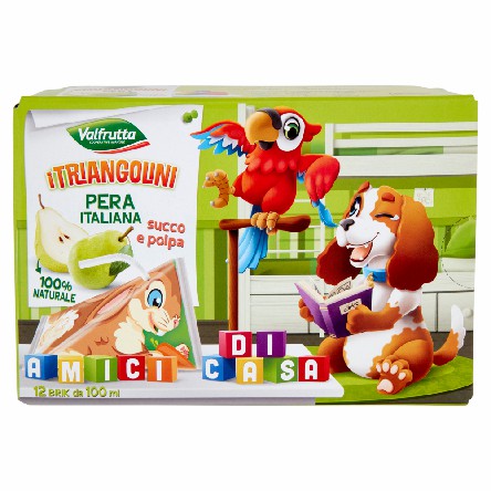 [8001440126628] VALFRUTTA I TRIANGOLI SUC/POL. PERA GR100X12