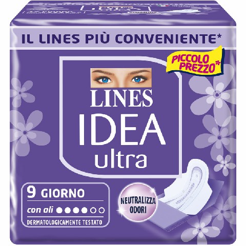 [8001480401556] LINES IDEA ULTRA GIORNO ALI 9PZ