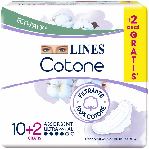 [8001480405530] LINES COTONE ULTRA ALI X10+2