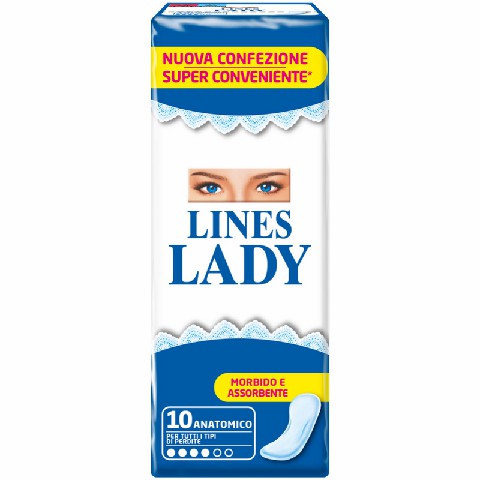 [8001480407701] LINES LADY ANATOMICO 10PZ