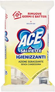 [8001480600645] ACE SALV.IGIENIZZANTI SGRASSANTI X40