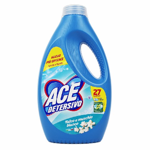 [8001480720817] ACE LIQ. LAVATRICE 27LAV. TALCO/MUS