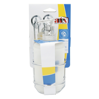 [8001579219093] PORTADISPENSER SAPONE STICK MISURE 8X8XH18CM CRO