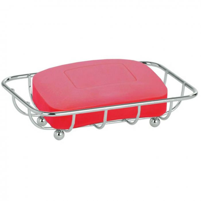 [8001579710286] PORTASAPONE LINEA SLIM 13X9X3CM CROMATO