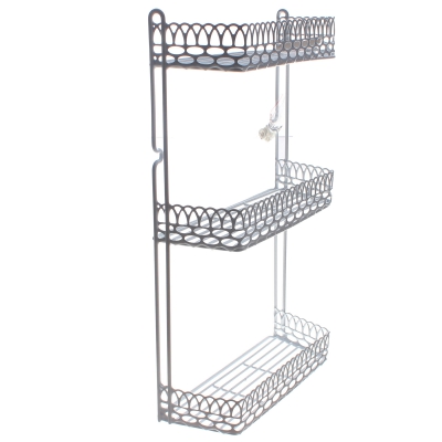 [8001579991401] SCAFFALE 3 PIANI PARETEBLANK CM 30X11X50H