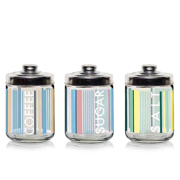 [8001691942794] SET 3 BARATTOLI 800CC VTR TAP.ALL DEC. TEXTILE