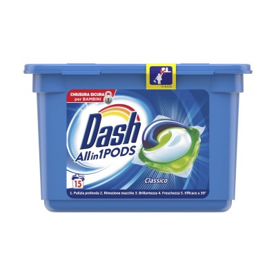 [8001841788685] DASH PODS 3IN1 15PZ REGOLARE