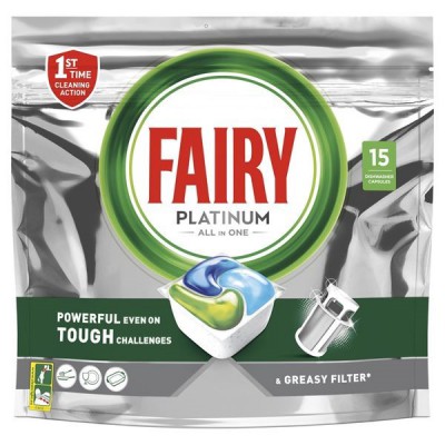 [8001841949055] FAIRY PLATINUM CAPS 15 REGULAR