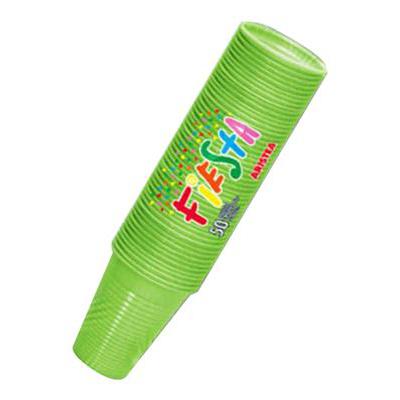 [8001909183599] BICCHIERI 200CC FIESTA VERDE 50PZ