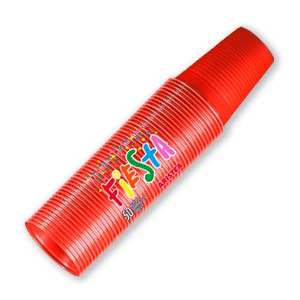 [8001909183605] BICCHIERI 200CC FIESTA ROSSO BICCHIERI 20