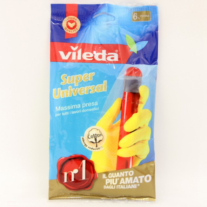 [8001940003344] VILEDA GUANTI UNIVERSALI M/PICCOLA