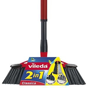 [8001940012131] VILEDA SCOPA 2IN1 CLASSICO CON MANICO TELESCOPICO