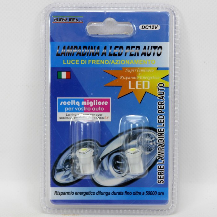 [8002013075893] LAMPADINA LED 1 LED DLREZIONALE 2PZ