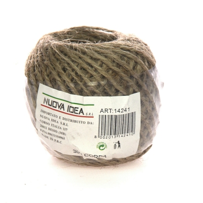 [8002013142410] CORDA DI CANAPA 30G
