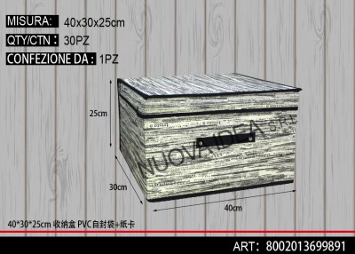 [8002013699891] PORTATUTTO 40X30X25CM