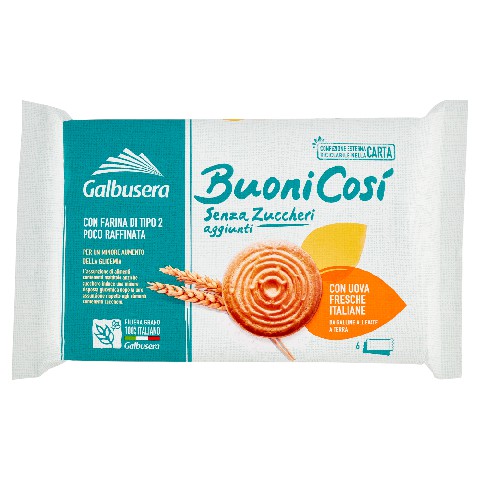 [8002190001517] GALBUSERA BUONI COSI FROLLINI S/ZUC.330GR