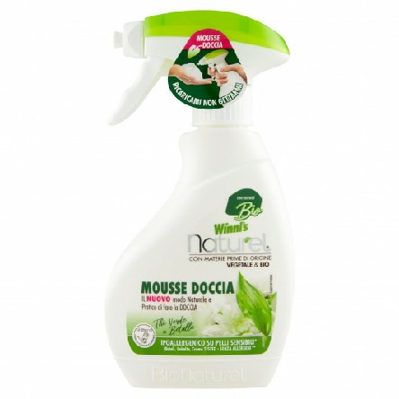 [8002295084330] WINNI S NATUREL MOUSSE DOCCIA THE  VERDE E BETULLA