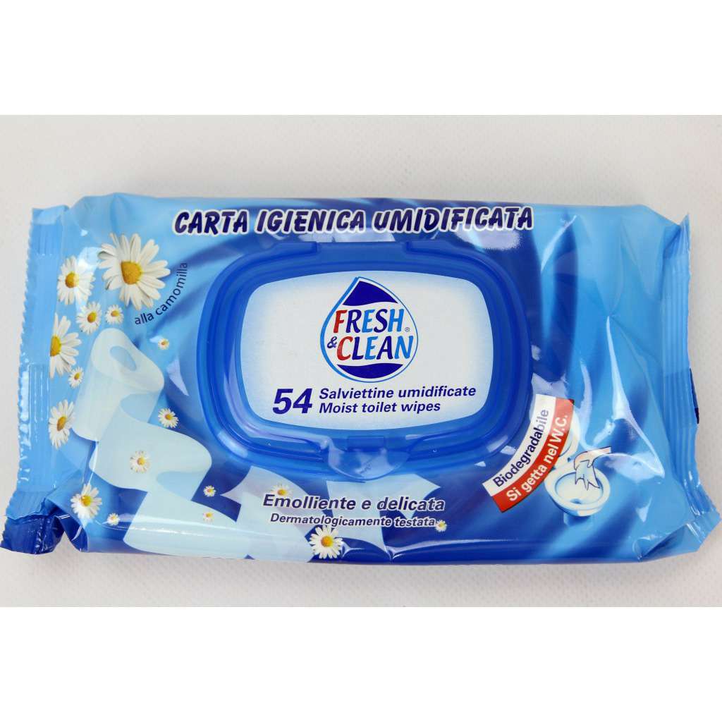 [8002340008687] FRESH E CLEAN CARTA IGIENICA UMIDIF.