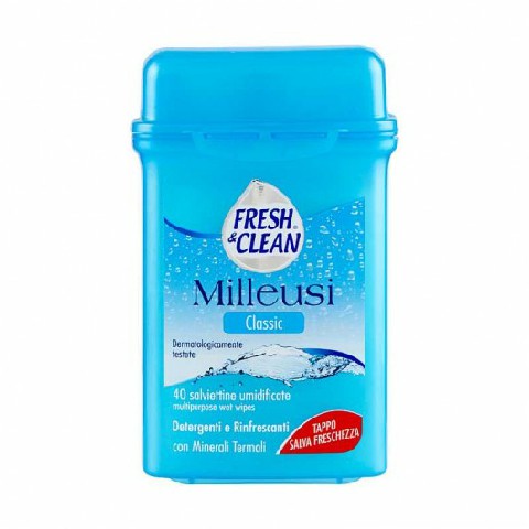 [8002340012080] FRESH E CLEAN SALV.TRAVEL 40PZ