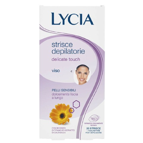 [8002340014268] LYCIA DEP.STRISCE VISO 20PZ DELICATE