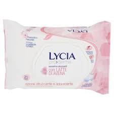 [8002340016163] SALVIETTE STRUCCANTI LYCIA X 72 P/SENSIBILI