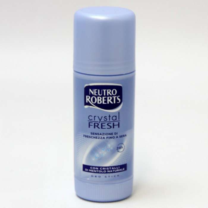 [8002410007688] ROBERTS DEO STICK 40ML CRYSTAL FRESH