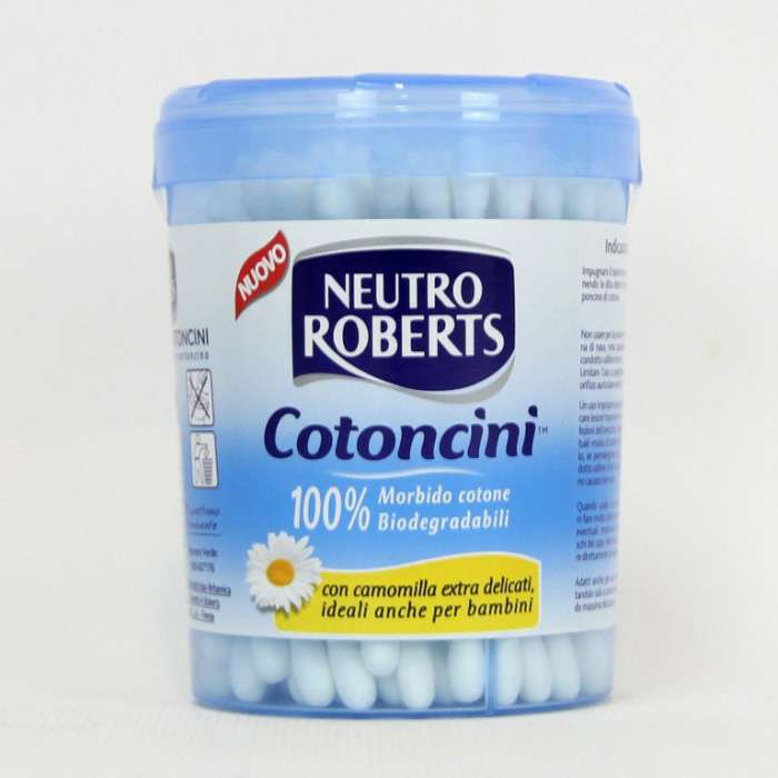 [8002410008333] ROBERTS COTONCINI CAMOMILLA 100PZ