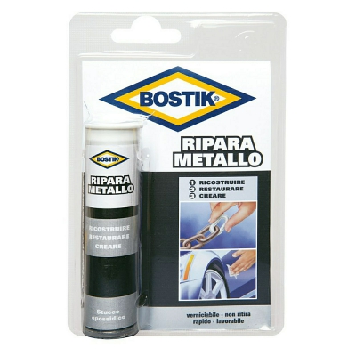 [8002565024448] BOSTIK RIPARA METALLO STUCCO EPOSSIDICO 56G