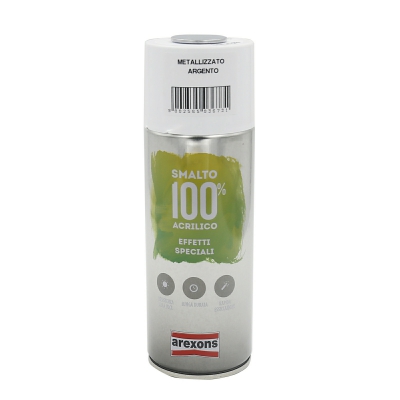 [8002565036731] SMALTO ACRILICO ARGENTO SPRAY 400 ML