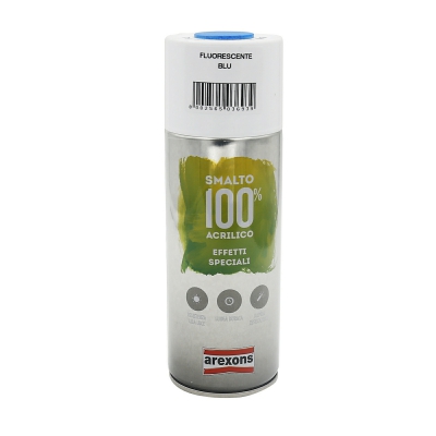 [8002565036939] SMALTO ACRILICO FLUORESCENTE BLU SPRAY 400 ML