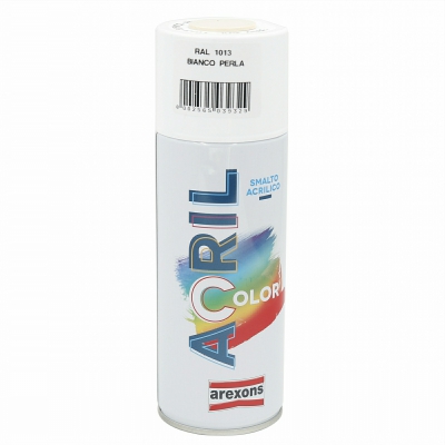 [8002565039329] ACRILCOLOR RAL 1013 BIANCO PERLA 400 ML