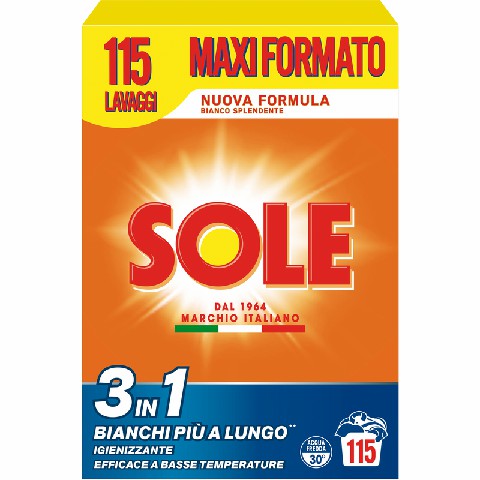 [8002910029371] SOLE LAVATRICE FUST. 115 MISURINI BIANCO SPL.