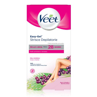 [8002910043490] VEET STRISCE CORPO 16PZ CLASSICHE