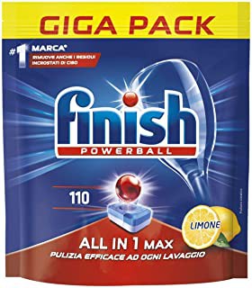[8002910046910] FINISH TABS PWRBALL X 110 LIMONE