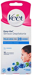 [8002910049751] VEET STRISCE VISO 16PZ PELLI SENSIBILI