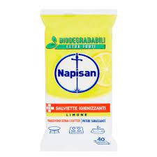 [8002910055271] NAPISAN SALVIETTE IGIEN.LEMON 40PZ