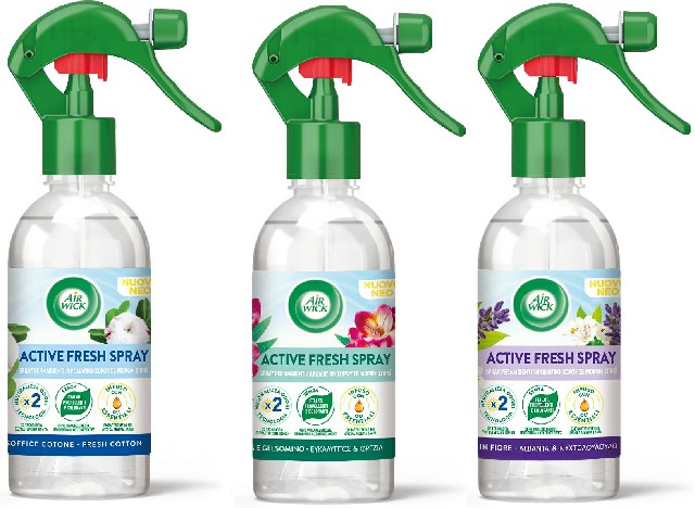 [8002910065195] AIR WICK ACTIVE FRESH SPRAY FRESIA E GELSOMINO
