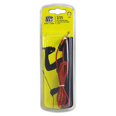 [8002976002158] CAVO AUDIO 2 JACK SLIM 3,5MM L 1,4MT