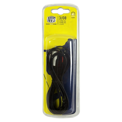 [8002976003087] CAVO AUDIO 2 RCA M/2 RCA M L 2,5 MT