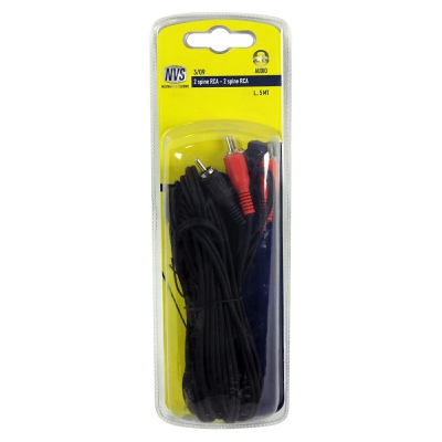 [8002976003094] CAVO AUDIO 2 RCA M/2 RCA M L 5 MT